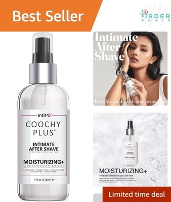 Crema hidratante íntima protección después del afeitado hipoalergénica 4 oz Foto 1 de 4