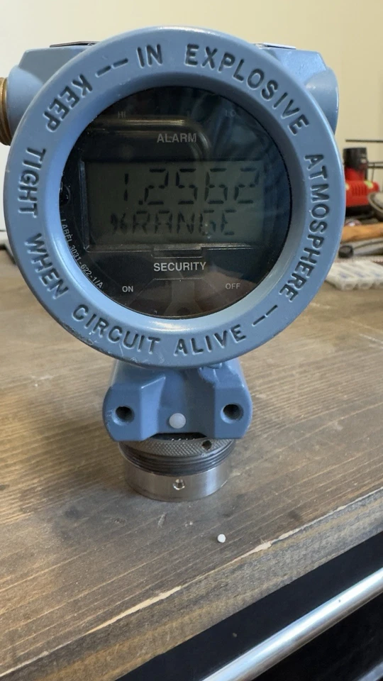 ROSEMOUNT 2090PG1S22C1T1E5M5 10.5-36VDC NSNP 0-30 PSI Foto 1 de 4