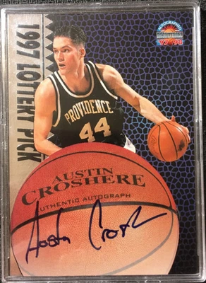 Austin Croshere 1997-98 Classic  1997 Lottery Pick Autograph  Indiana Pacers - Image 1 of 2