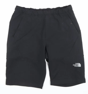 The North Face Mens Black Quick Dry Elastic Waist Biker Shorts M - Image 1 of 4