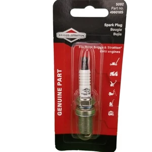 ✅Bujía para cortacésped Briggs & Stratton 5092 496018S RC12YC RC14YC genuina - Imagen 1 de 2
