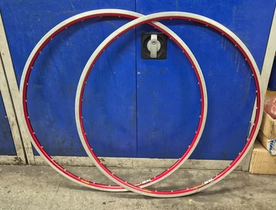 Sun Ringle SunRims ME14A Rim 700c 32h Red Pair - Image 1 of 3