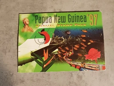 PAPÚA NUEVA GUINEA - PAQUETE DE SELLOS ANUALES - REINA ISABEL Y FLORES MNHMNH Foto 1 de 3