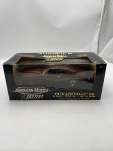 Ertl 1/18 Scale Diecast 32758 - 1970 Chevrolet Chevelle SS - Burgundy - Picture 1 of 17