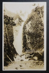 KANADA ECHTES S/W FOTO Postkarte "MALAHAT-NIAGARA CANYON" WELTWEITER KOSTENLOSER VERSAND - Bild 1 von 2