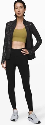 Lululemon Define Athletica Jacket sz6 Womens Black Zip Track Field Running - Image 1 of 4