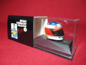 1995 Michael Schumacher WORLD CHAMPION Benetton-Renault Helmet F1 Minichamps 1/8 - Picture 1 of 5
