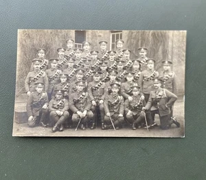 WW1 Postcard, RP, The City Of London Yeomanry (Rough Riders) Soldier Group - Picture 1 of 5