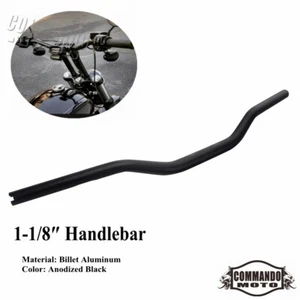 Club Style 1-1/8″ MX Handlebar For Harley Softail Sportster Dyna FXDF FXDB FXBB - Picture 1 of 9