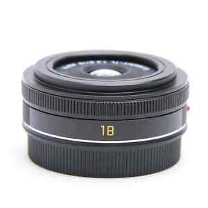 Leica Elmarit TL18mm F/2.8 ASPH. Black -Near Mint- #148