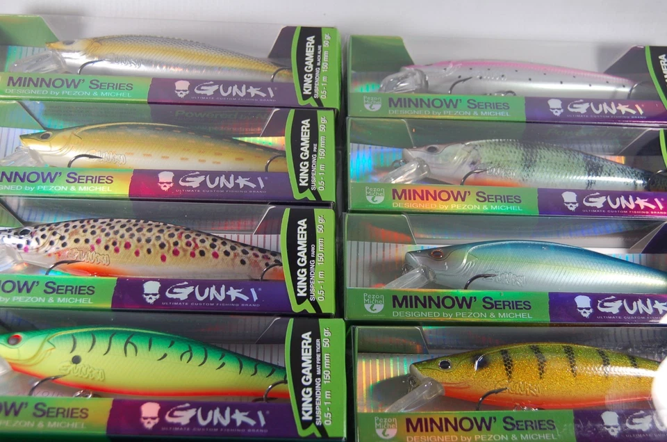 Gunki Wobbler King Gamera 150 SP Raubfischköder Spinnangeln Wobbler Hecht