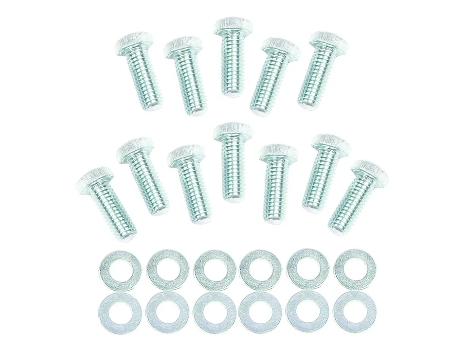 Mr. Gasket Intake Manifold Bolt Set - Hex Head Fits 88-95 Chevrolet C1500  955G - Image 1 of 4