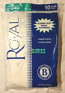 Royal Type B Vacuum Bags - 2066247001 10 Pack
