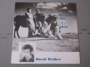 David Walker: Everyone was a baby 1988 private press 7" Near Mint Unplayed - Imagen 1 de 4