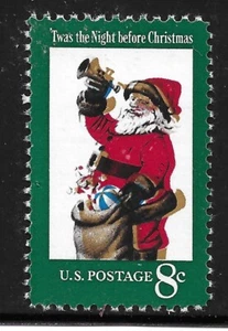 *U.S. #1472  .08c  SANTA  CLAUS   DRAMATIC  MULTIPLE  COLOR  SHIFT   MNH   NICE* - Picture 1 of 2