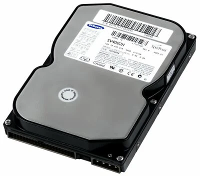 Hard Drive Samsung SpinPoint V40 40GB 7200U/Min 2MB Pata Ata SV4002H 3.5'' Inch - Image 1 of 3