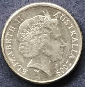 ORIGINAL 2009 AUSTRALIAN $2 TWO DOLLAR COIN - CIRC - Picture 1 of 2