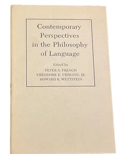 Contemporary Perspectives in the Philosophy of Language by Peter A. French 1979 - Picture 1 of 11