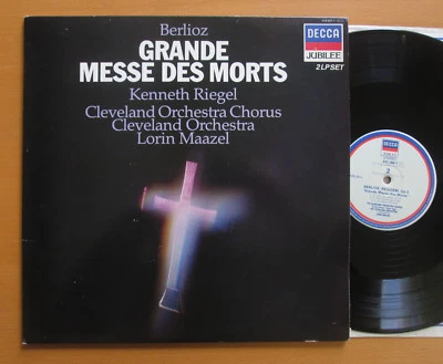 410 267-1 Berlioz Grande Messe Des Morts Lorin Maazel 2xLP Decca NM/EX Gatefold - Image 1 of 4