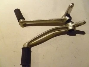 Ducati Pantah 500 600 650 Feet Lever Set Brake and Gear Change Cagiva - Picture 1 of 5