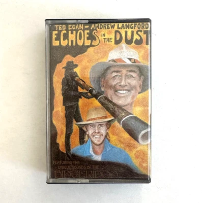 Ted Egan Andrew Langford Echoes in the Dust 1989 Didgeridoo AUS World Music Tape - Image 1 of 2