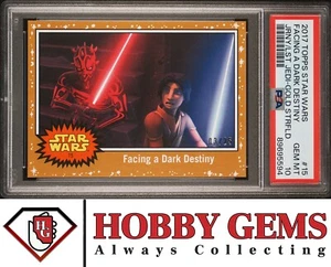 DARTH MAUL EZRA BRIDGER PSA 10 2017 STAR WARS GOLD STARFIELD #15 03/25 - Picture 1 of 2