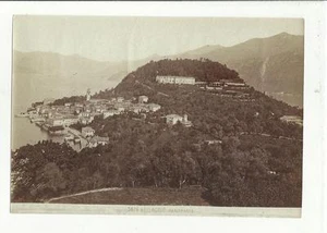 96840 ANTICA FOTOGRAFIA ORIGINALE DI BELLAGIO LAGO DI COMO - Picture 1 of 1