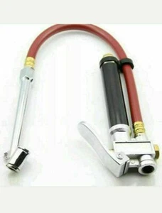 12 Zoll Auto Manometer Kompressor Schlauch Luft Reifendruck Füllstoff Reifen KFZ - Bild 1 von 1