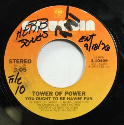 Hear! Funk 45 Tower Of Power - You Ought To Be Havin Fun / While We Went To The - Image 1 of 2