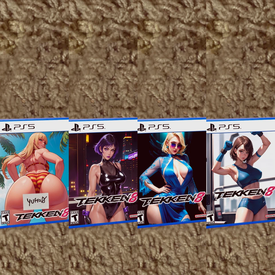 Tekken 7, 8 Series | Lili, Anna PS4 | PS5 | CUSTOM COVER ARTS ONLY