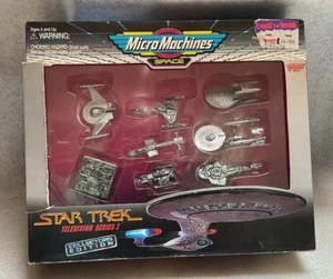 Micro Machines Star Trek Pewter Television Series 1 Limited Edition Boxed Galoob - Picture 1 of 4