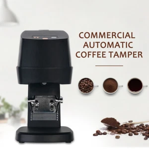 Commercial Black Electric Automatic Coffee Tamper Stainless Steel 58mm 110-240V - Picture 1 of 12