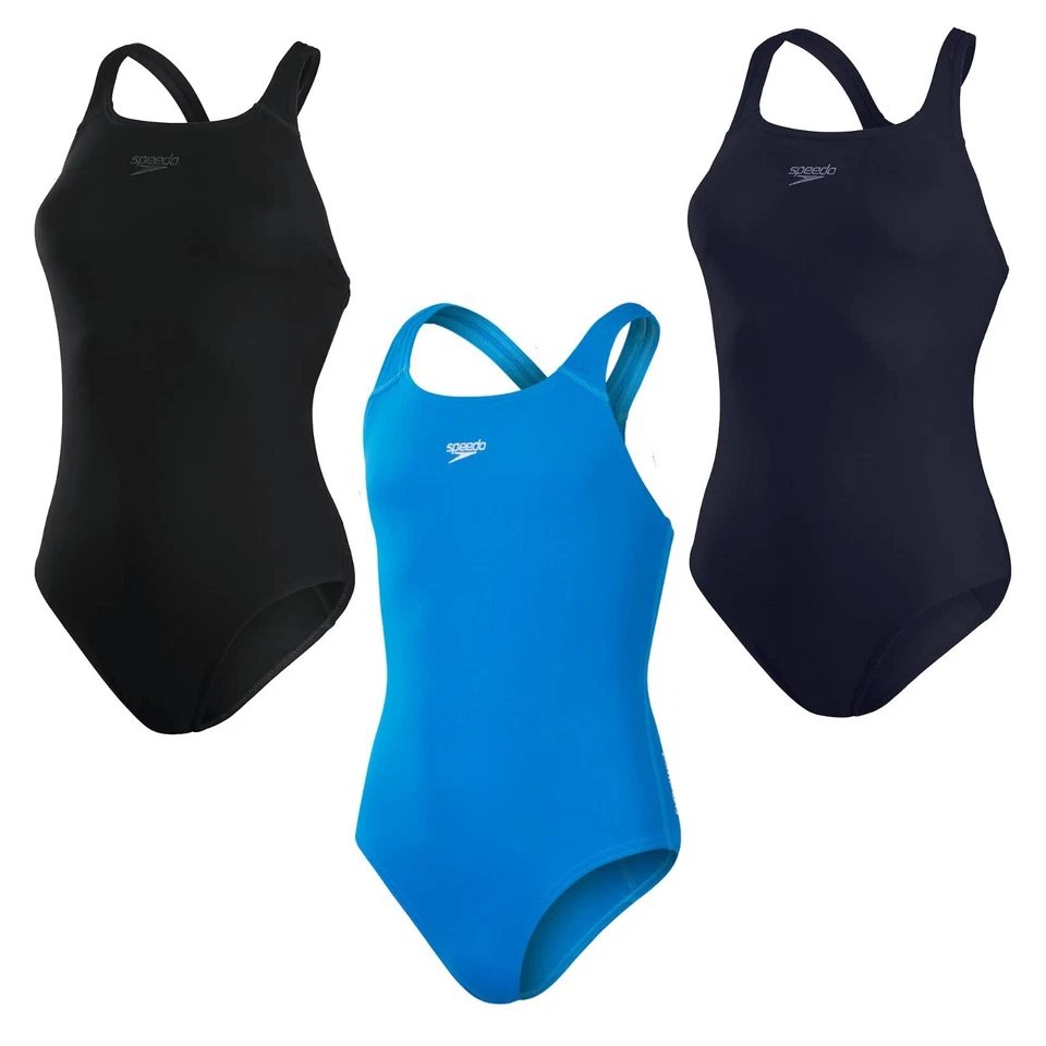Speedo Badeanzug für Damen Schwimmanzug chlorbeständig medalist Bademode - Bild 1 von 1