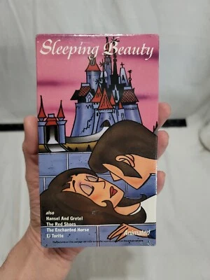 Diamond Ent. Sleeping Beauty Animated Cartoon Fairy Tale Sealed New VHS Tape NOS - Image 1 of 4