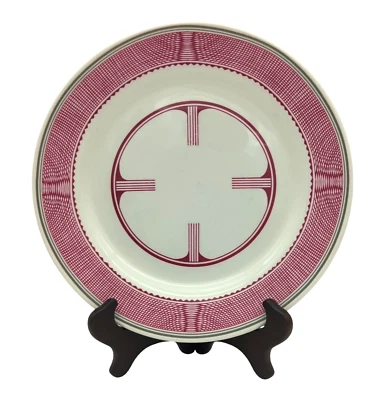 Pipestone ITI China Mimbreno Ancient Indian Dinner Plate Replica Santa Fe RR - Image 1 of 4