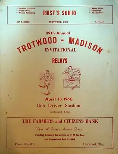 Trotwood Madison International Relays Ohio Program 13 aprile 1968 - Foto 1 di 4