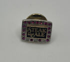 Steak and Ale RARE 10K EMB cTo Diamond and Ruby Collectors Restaurant Lapel Pin