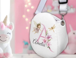 Personalised Girls Fairy Shoulder Bag Wallet Crossbody Lucky Purse Gift Idea - Picture 1 of 2