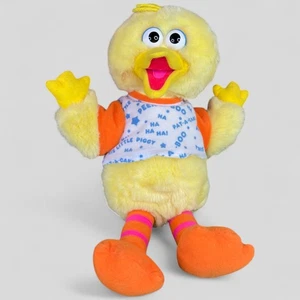 Sesame Street Big Bird TALKING Peek a Boo Plush Tyco 16" Playtime 1996 90s Toys - Picture 1 of 8