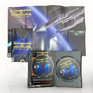 Command & Conquer: The First Decade (PC Windows 2006) en caja original con póster videojuego - Imagen 1 de 7