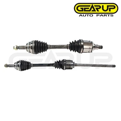 Front Pair CV Axle Joint Shaft Assembly for Toyota Highlander AWD L4 V6 2001-07 - Image 1 of 4