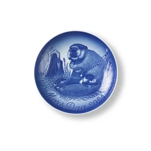 ROYAL COPENHAGEN BING&GRONDAHL PIATTO FESTA DELLA MAMMA 2024 CON SCATOLA ORIGINA - Picture 1 of 2