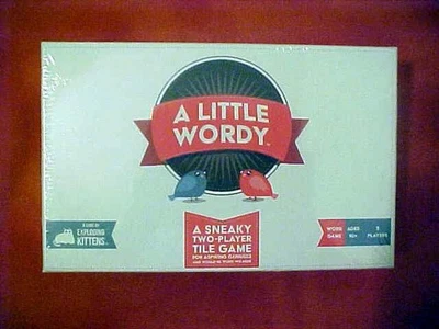 A Little Wordy Game von Exploding Kittens Fliesenspiel für 2 Spieler NEU - Bild 1 von 3