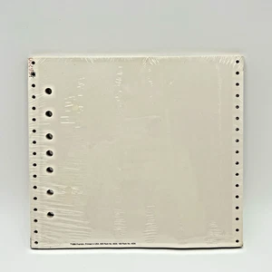 Vintage 1988 FRANKLIN White Printer Paper Model 4034 9.5x8.5 Planner 100 Sheets - Picture 1 of 11