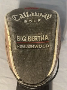 Cubierta de cabeza de club de golf Callaway Big Bertha Heavenwood logotipo bordado POBRE - Imagen 1 de 8