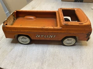 Vintage Nylint Ford Econoline Cab Over Engine Truck, Pressed Steel Orange 11" - Picture 1 of 12