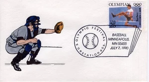 BASEBALL MINNEAPOLIS,  MINNEAPOLIS, MN  1990  FDC20077 - Picture 1 of 1