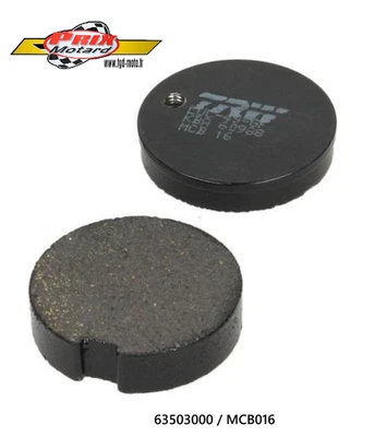 SUZUKI GT 500 1976/1977 PLAQUETTES DE FREIN AVANT TRW LUCAS - Imagen 1 de 2