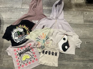 Volcom Girls Shirts Sz 4T - Picture 1 of 12