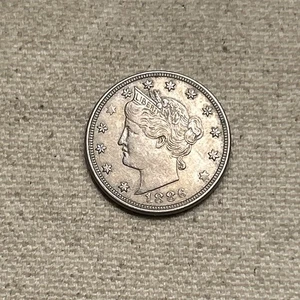 1886 Liberty V Nickel XF Key Date! Nice Looking! MM - Picture 1 of 2